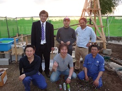 友達の輪写真