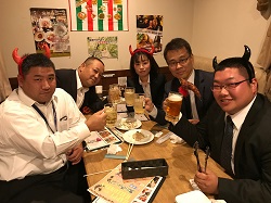 友達の輪写真