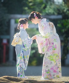 友達の輪写真